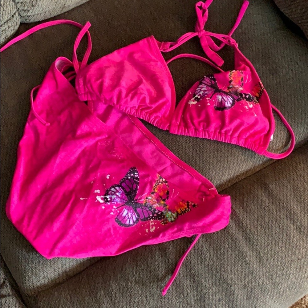 Butterfly body glove bikini